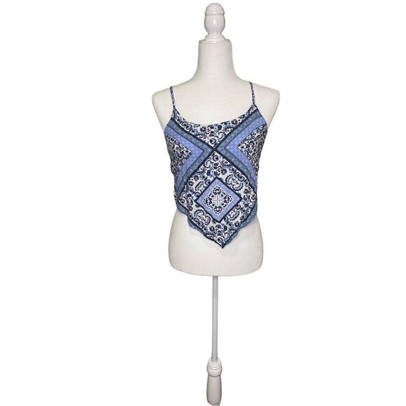 love on a hanger Tops - Love On A Hanger Handkerchief Tank Top